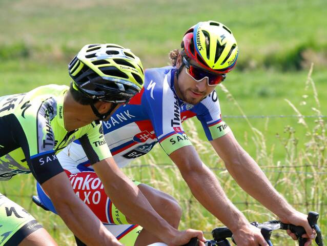 Peter Sagan, Alberto Contador