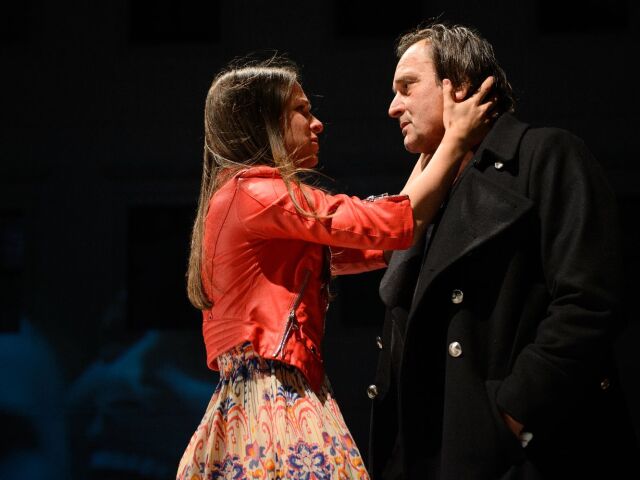 Veronika Kubařová (Desdemona) a Jozef Vajda