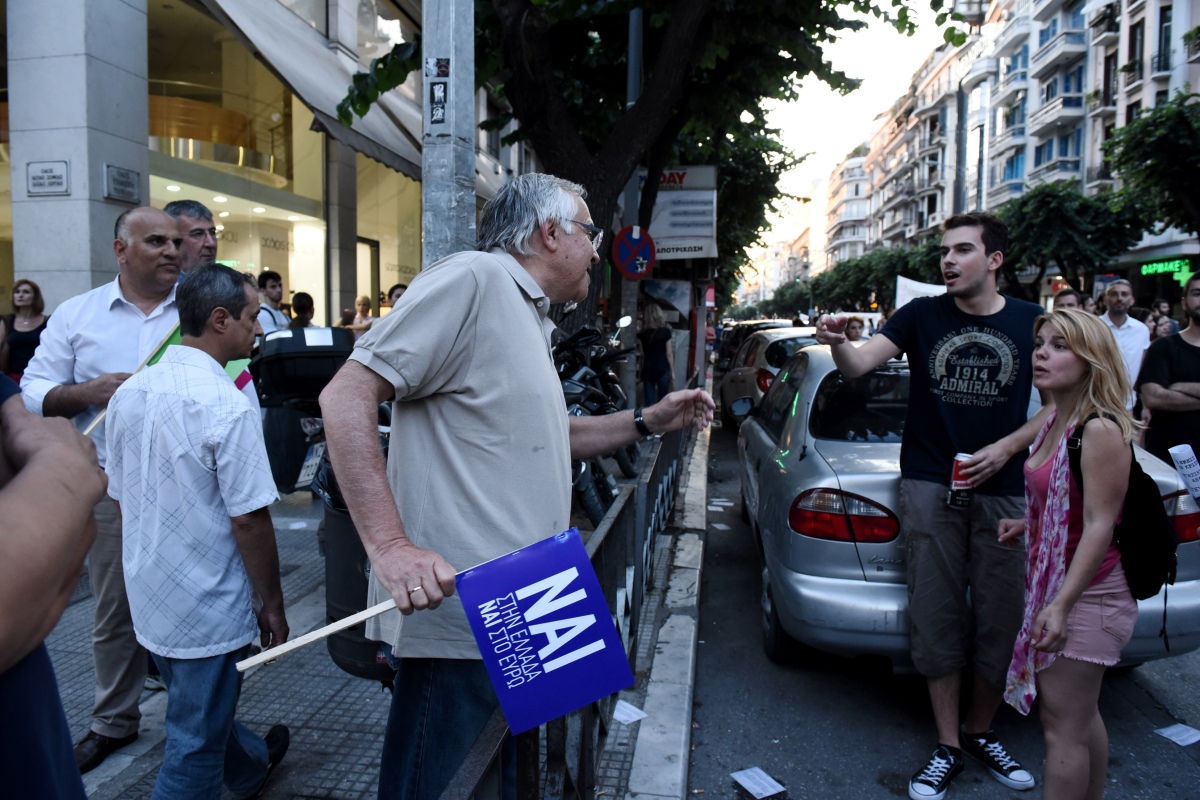 protest, konflikt, Grécko,