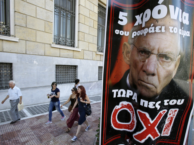 Grécko, referendum Wolfgang Schäuble