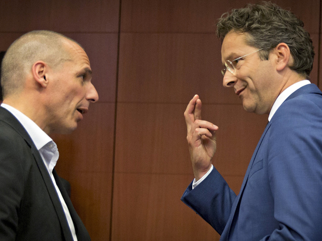 Janis Varufakis, Jeroen Dijsselbloem