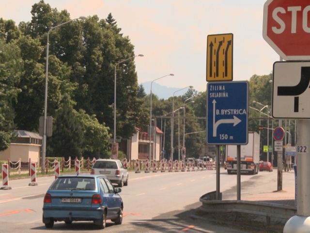 Martin, mesto, obchvat, križovatka