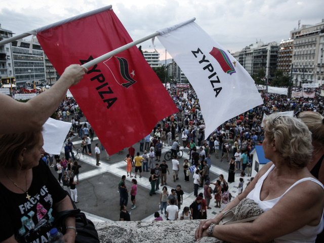 Syriza, Atény, Grécko