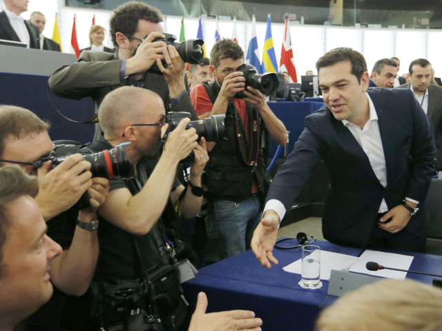 Grécko, Alexis Tsipras, Európsky parlament