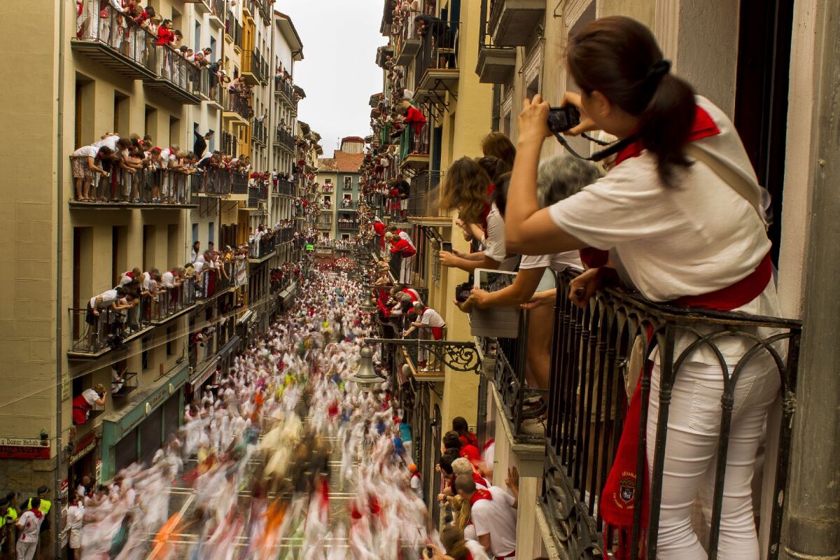 Pamplona, Fermin, fiesta, býky, španielsko, beh, toreádor,