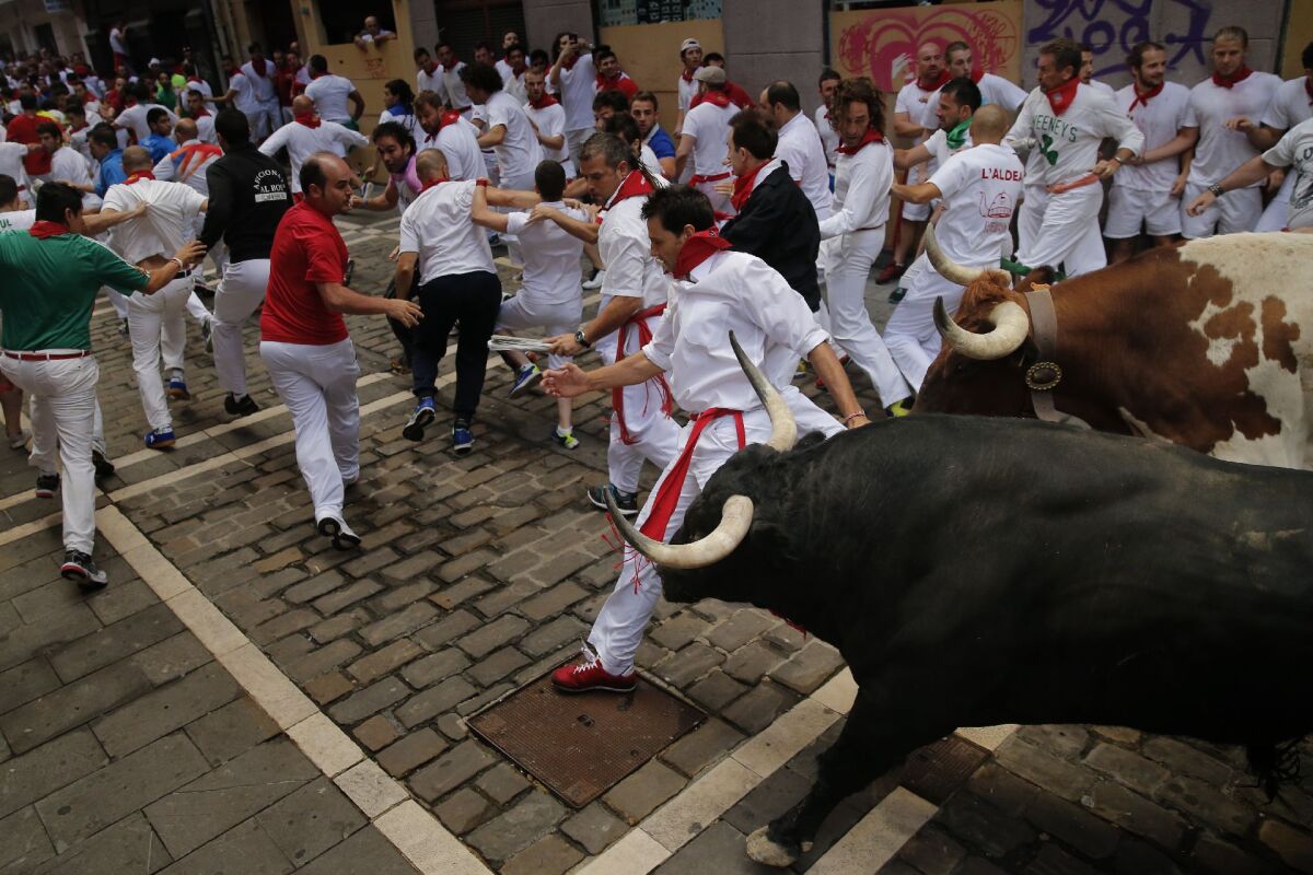 Pamplona, Fermin, fiesta, býky, španielsko, beh, toreádor,