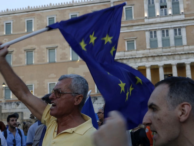 grecko, demonstranti