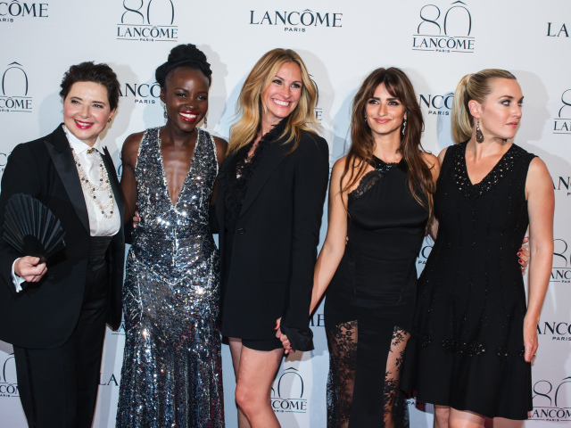 Isabella Rossellini, Lupita Nyong'o, Julia Roberts, Penelope Cruz a Kate Winslet
