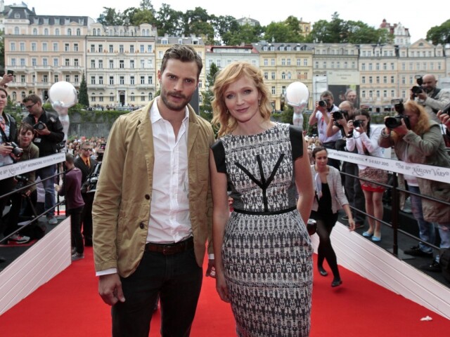 Jamie Dornan a Anna Geislerová