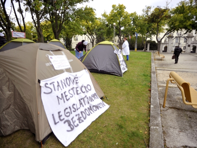 Zdravotné sestry, protest 2013