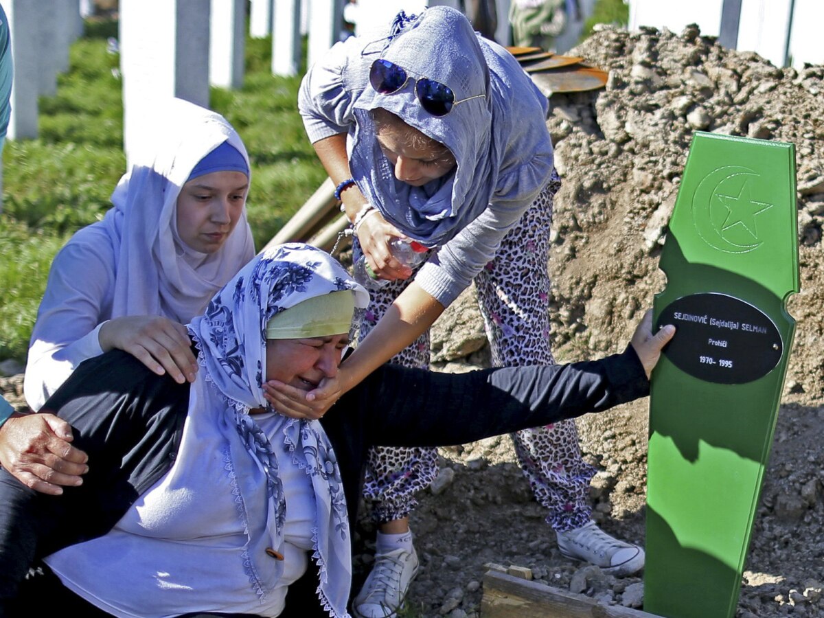 Srebrenica, pietna akcia