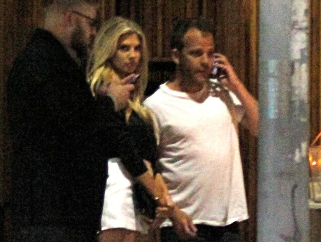 Herec Stephen Dorff a jeho priateľka - modelka Charlotte McKinney.