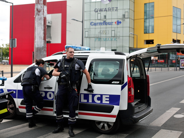 lúpež, polícia, Paríž