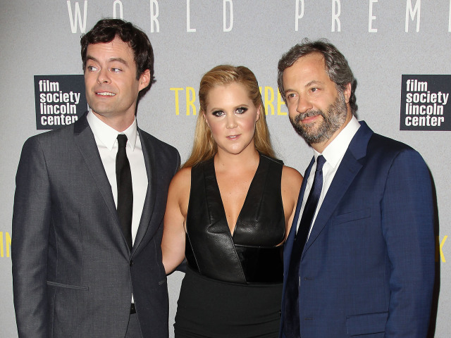 Bill Hader, Amy Schumer a režisér Judd Apatow