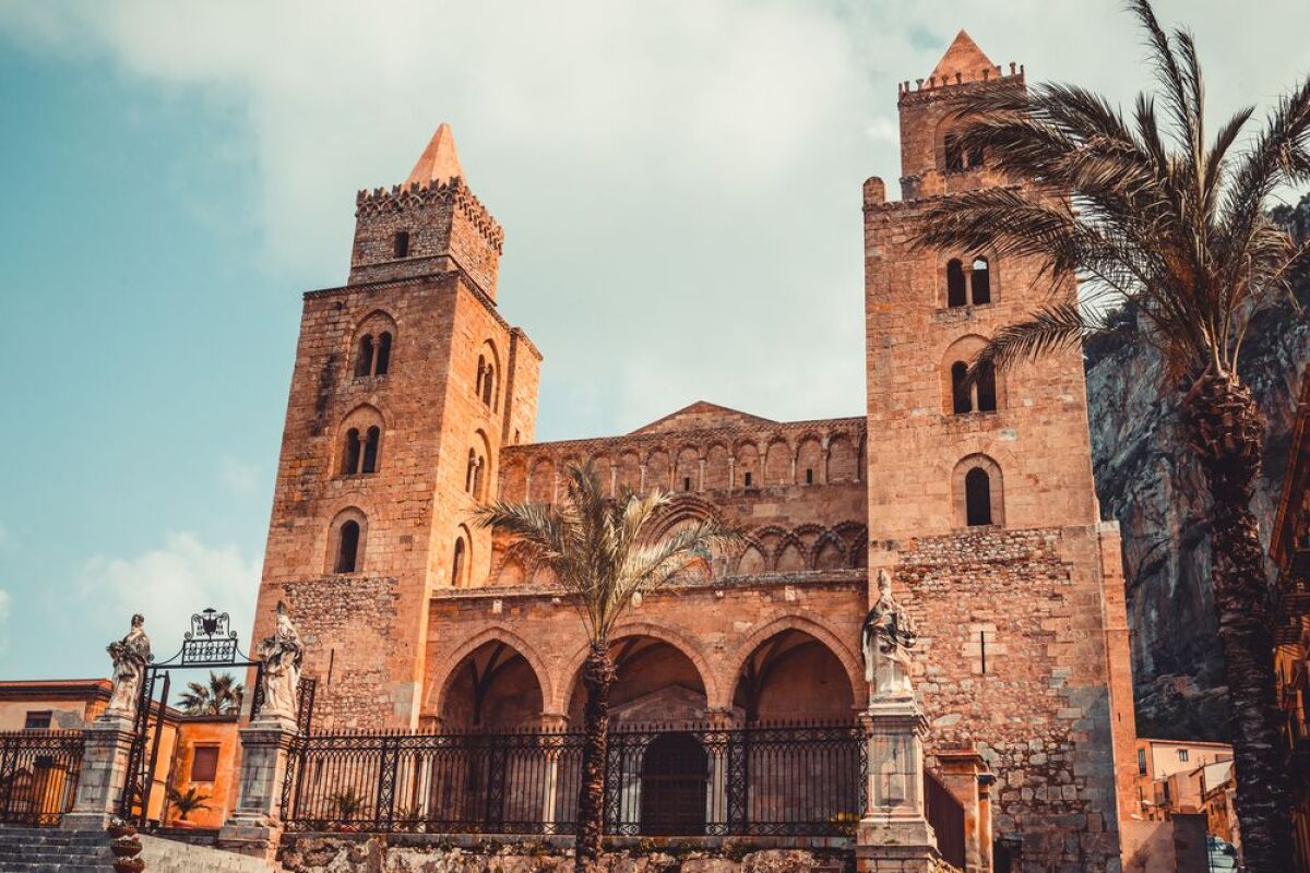 Palermo a katedrály Cefalù a Monreale, Sicília, Taliansko, UNESCO, kostol, chrám,