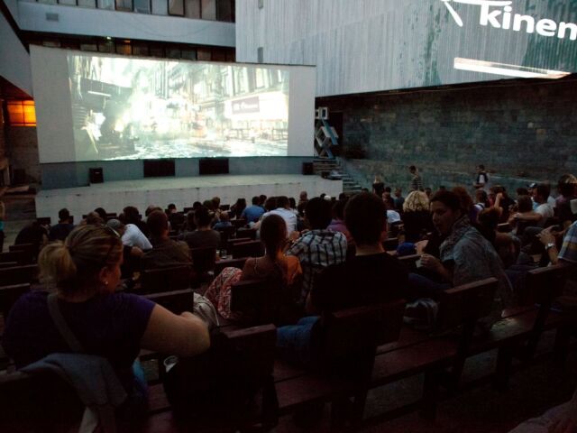 letné kino SNG, berlinka