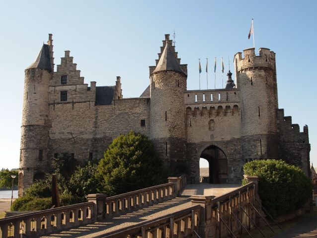 Antverpy, mesto, Belgicko,