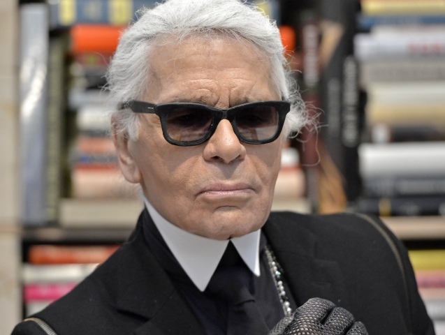 Germany Lagerfeld Dizajnér Karl Lagerfeld.