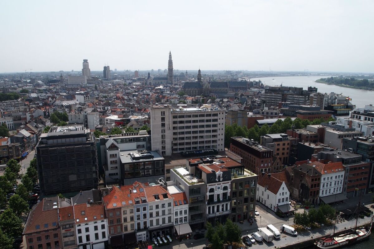 Antverpy, mesto, Belgicko,