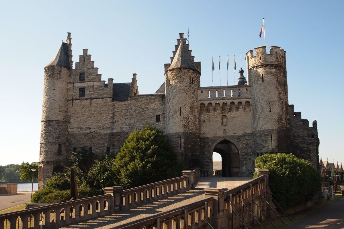 Antverpy, mesto, Belgicko,