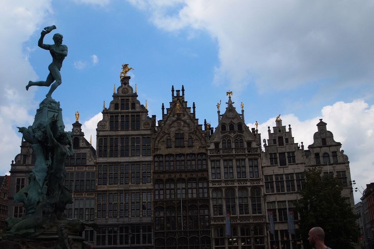 Antverpy, mesto, Belgicko,