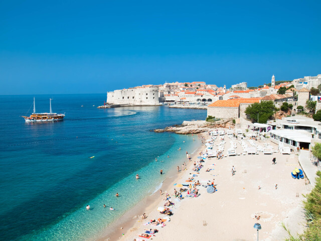 chorvátsko, dubrovník, leto, pláž, more