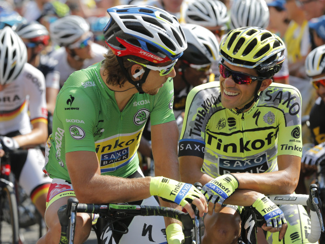 Peter Sagan, Alberto Contador