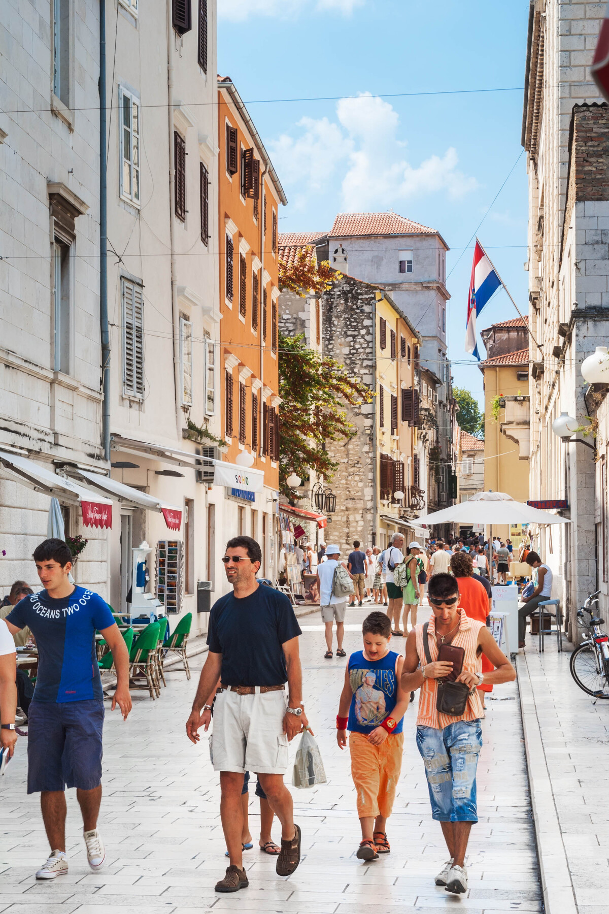chorvátsko, zadar, leto, dovolenka
