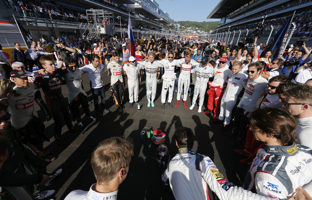 Jules Bianchi, jazdci F1