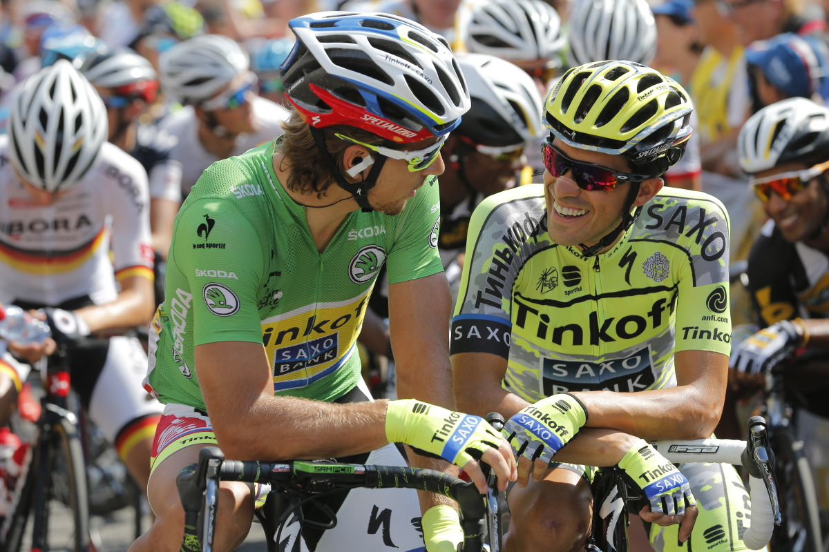 Peter Sagan, Alberto Contador