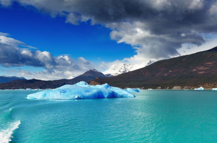 Lago Argentino, jazero, ľadovce, Argentína, Patagónia,