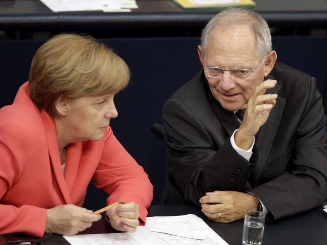 Wolfgang Schäuble, Angela Merkel