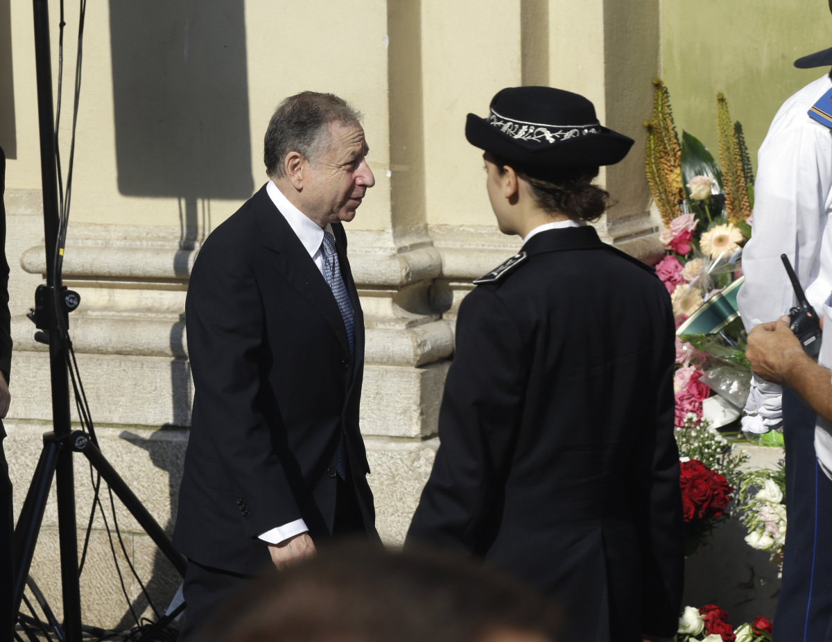 Jean Todt, pohreb Julesa Bianchiho
