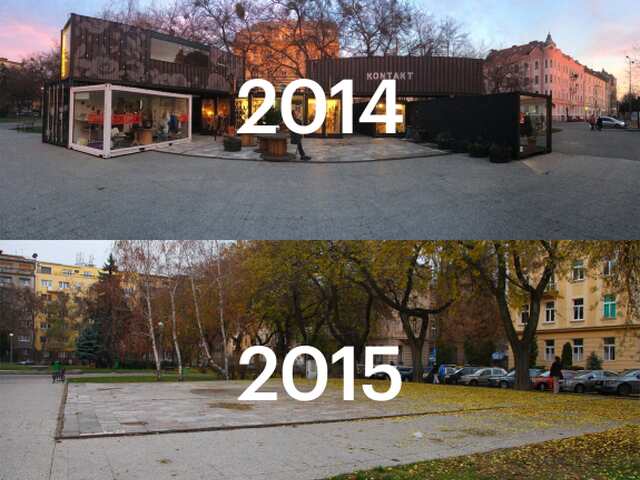 šafko, kontajnery