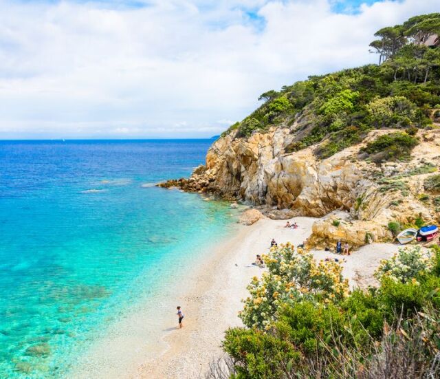 Spiaggia di Sansone, Taliansko, pláže, more, dovolenka, slnko, leto, cestovanie