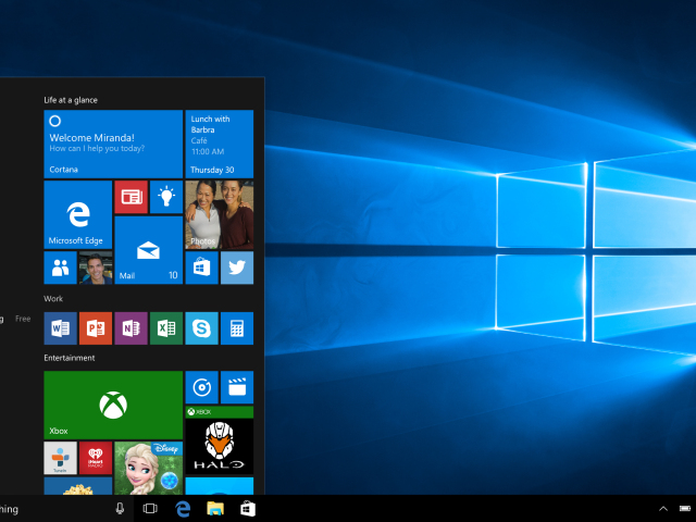 Microsoft, Windows 10, počítač