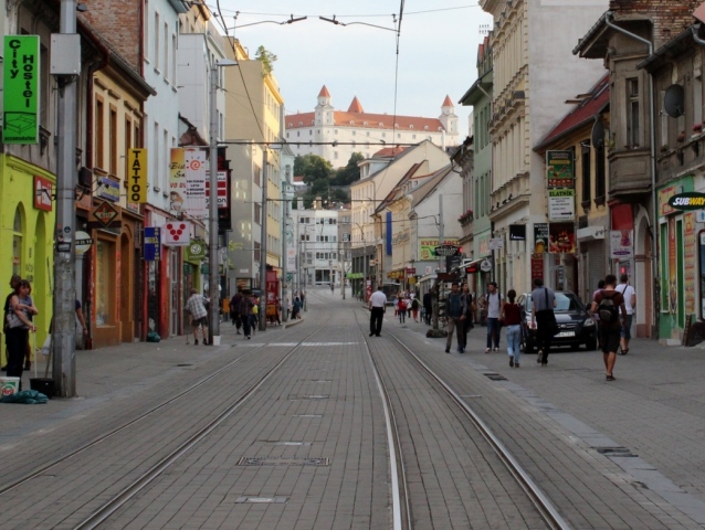 Obchodná ulica, hrad