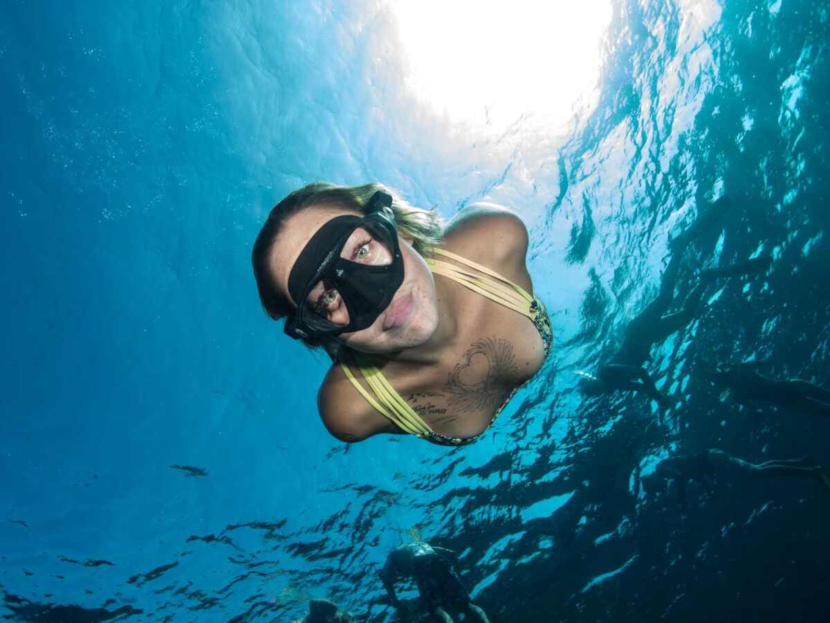 Katarína Linczényiová, freediving