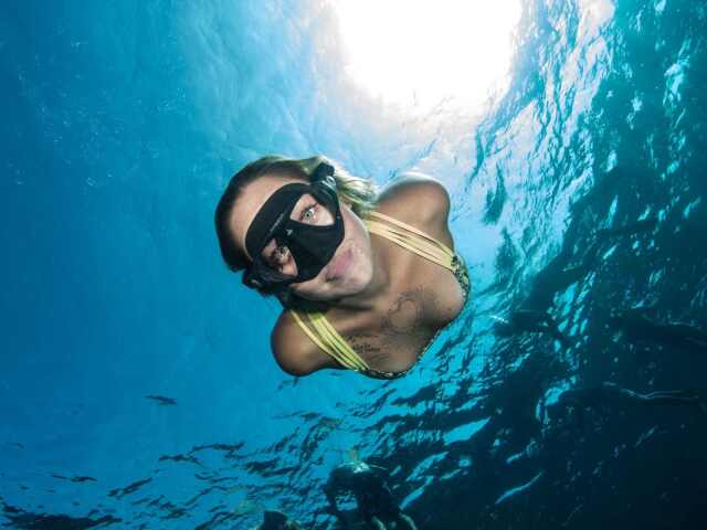 Katarína Linczényiová, freediving