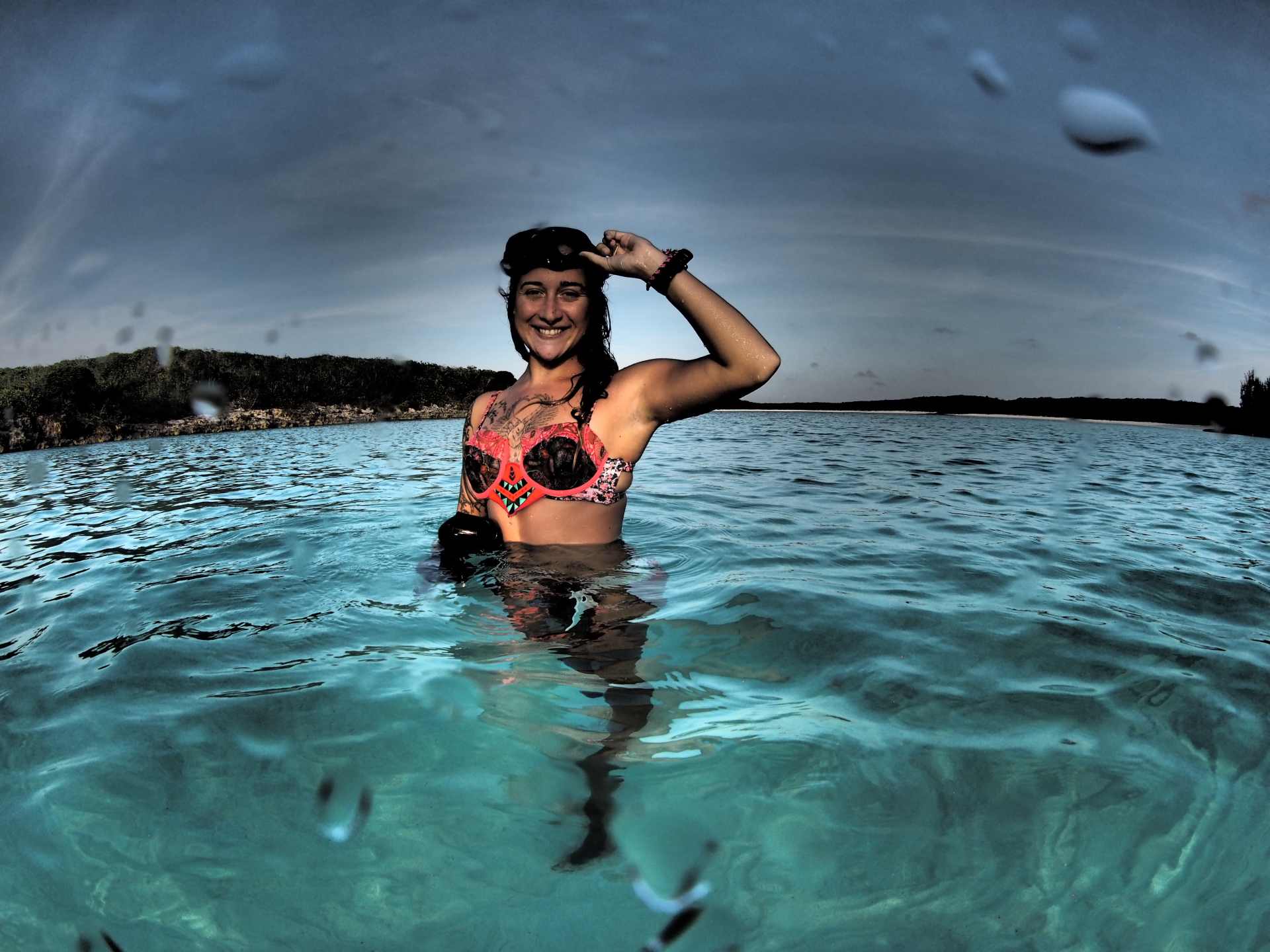 Slovenská reprezentantka vo freedivingu Katarína Linczényiová.
