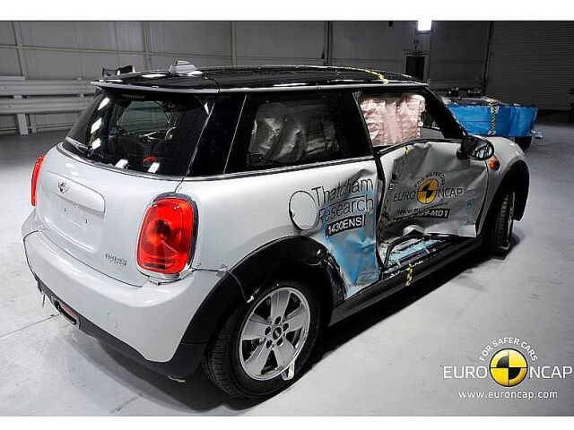 Mini Euro NCAP - 2014 crash test