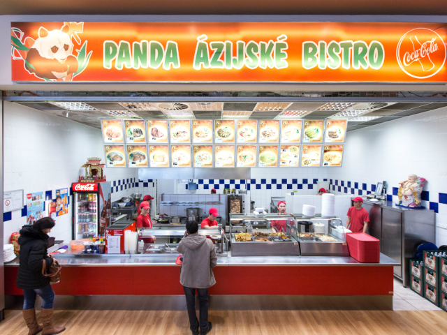 bistro Panda, fastfood, čínska reštaurácia