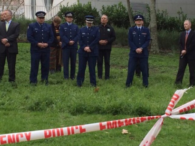 Novy zeland, policajti, zastreleny Slovak