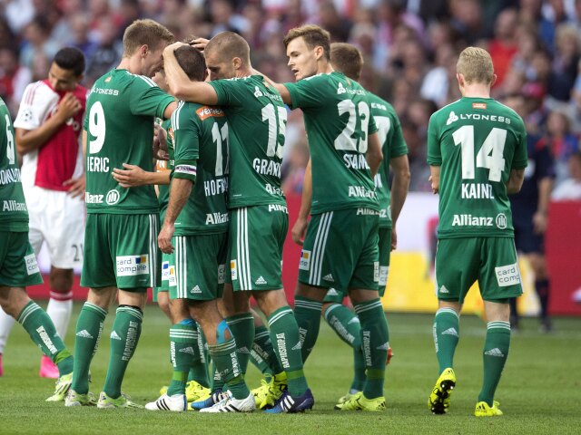 Rapid Viedeň, futbal, radosť