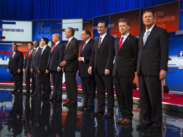 kandidáti na prezidenta USA, republikáni, USA, debata