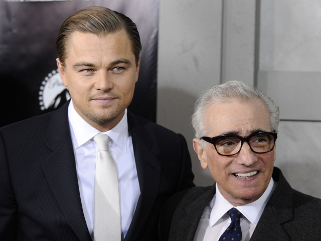 Leonardo DiCaprio s režisérom Martinom Scorsesem.