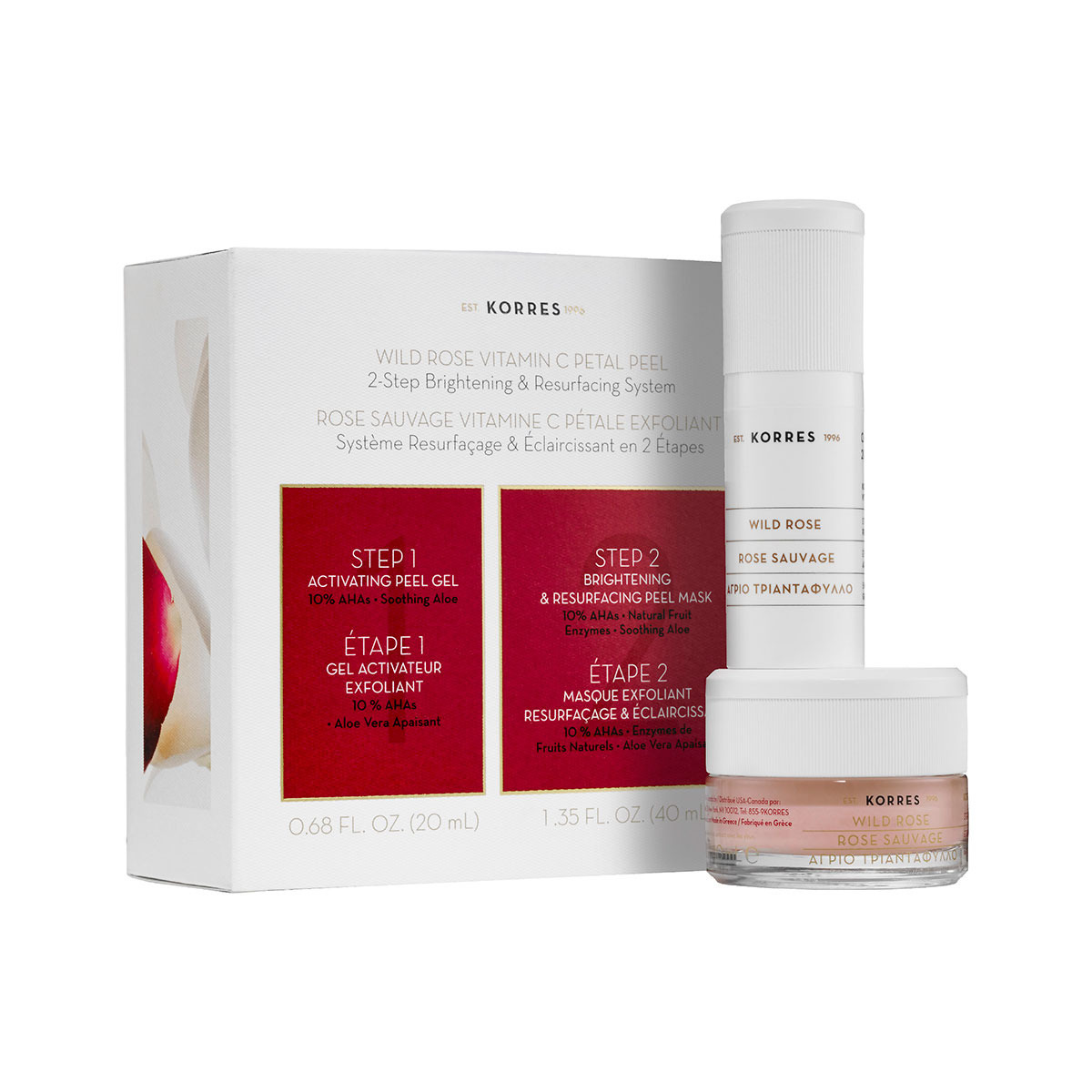 Wild Rose Vitamic C Petal Peel od Korres