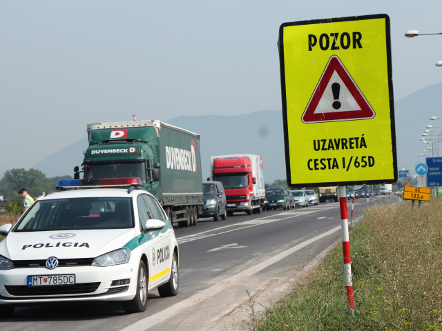 uzavretá cesta
