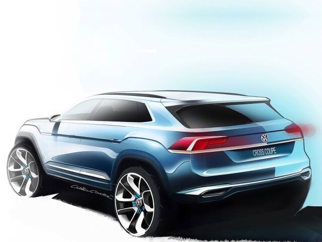 Volkswagen Cross Coupé GTE Concept - 2015