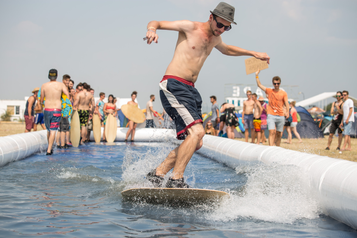 Atmosféra počas druhého dňa festivalu Grape 2015.